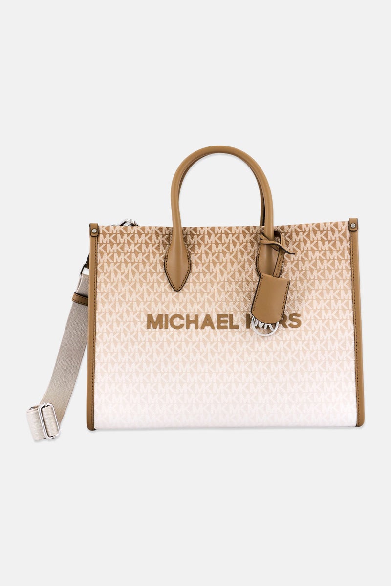 Michael Kors Women Monogram Logo Mirella Tote Bag, Multicolor - Image 1